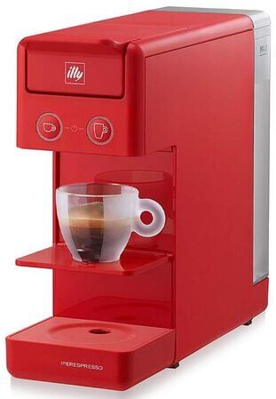 cafeIlly Illy Y3.3 Iperespresso-kapselmaschine Rot - - MaxiCoffee