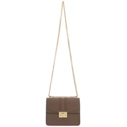 Seidenfelt Manufaktur Umhängetasche Roros chestnut/gold - 17