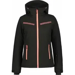 ICEPEAK Damen Jacke FIFE, Größe 44 in Schwarz Schwarz