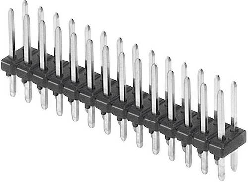 TRU Components Stiftleiste (Standard) Anzahl Reihen: 2 Polzahl je Reihe: 3 TC-18884-13-006-00