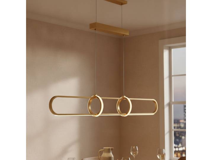 Design hanglamp Arte langwerpig goud Lyora - 110158
