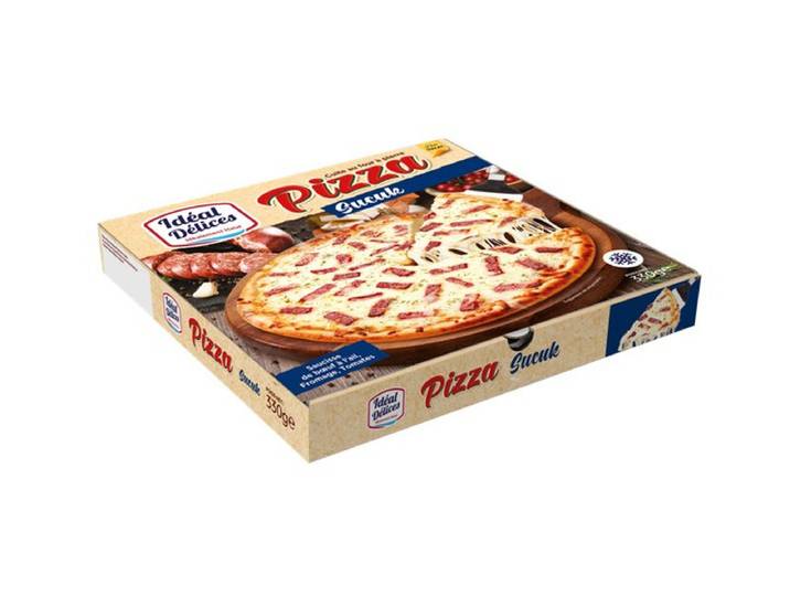 IDEAL DELICES Pizza Sucuk halal - 330 g