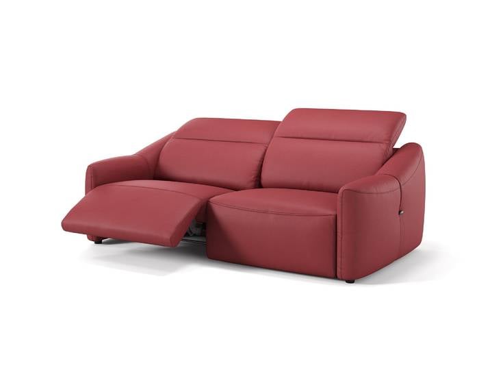 Designsofa SAMOA 2-Sitzer Ledersofa Couch