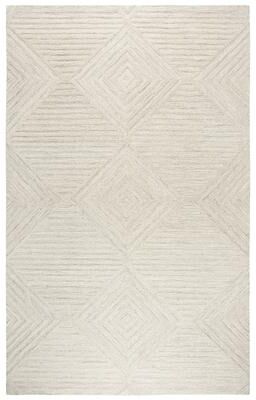 NAVATEXTURA Geneva Solid Color Hand-tufted Wool Rug