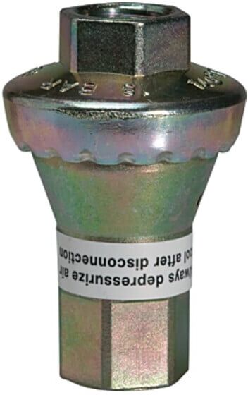 Riegler Inline-Druckregler, 2xIG, ohne Sekundärentlüftung, G 1/4, 6,5 bar (637.21)