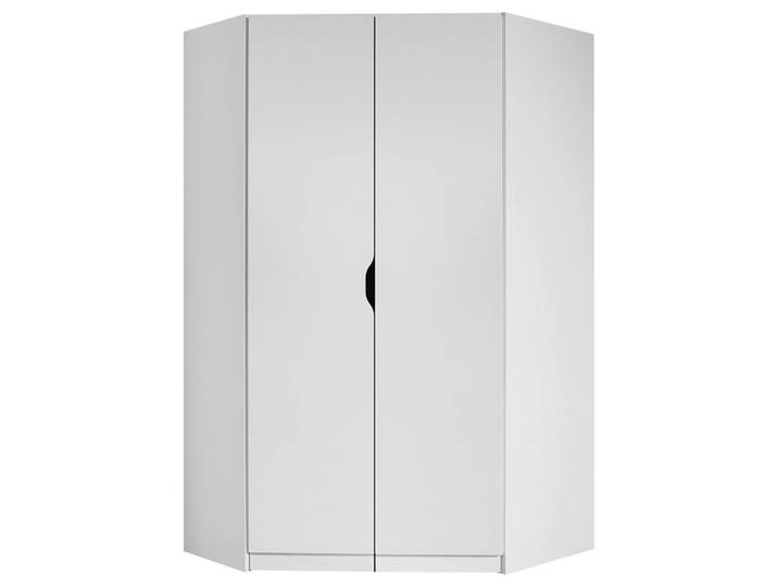 Eckschrank Freising ca. 117x197x104 cm Weiß