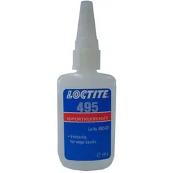 495 Universal-Sofortklebstoff farblos, niedrigviskos, 50gr Flasche - farblos/transparent
