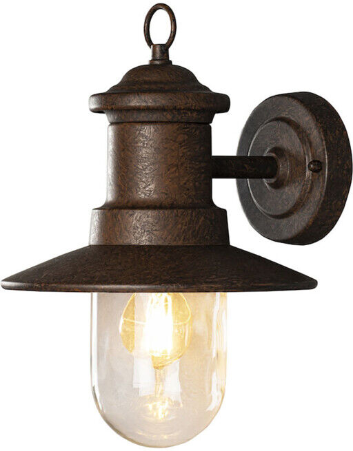 Gnosjö Konstsmide Applique murale AL Napoli aspect rouille 7346-970 (7346-970)