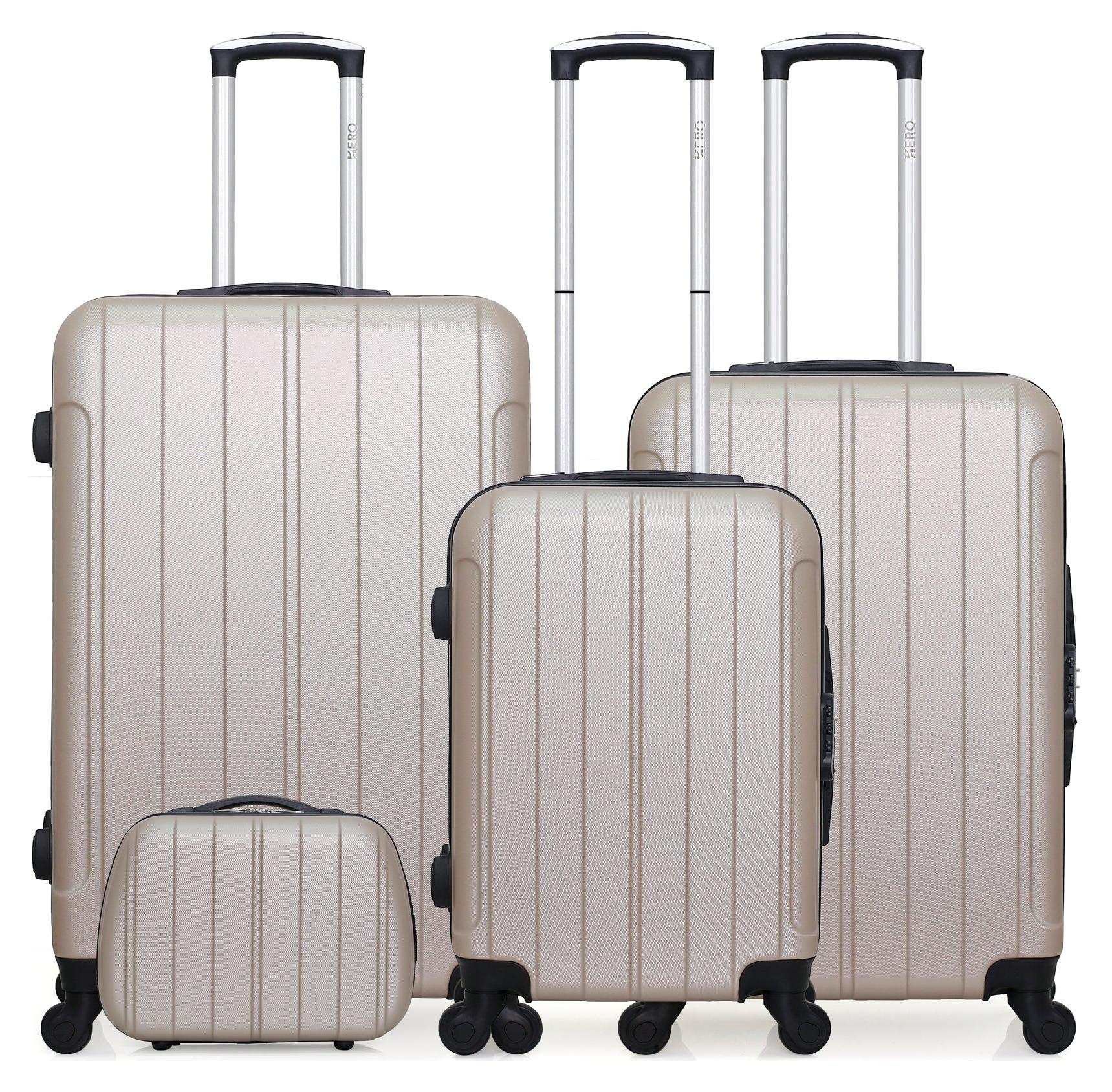 HERO - 4er-Set Koffer FOGO-C 75 cm, 4 Rollen