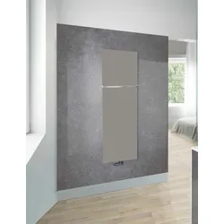 Zehnder Fina Lean Bar Design-Heizkörper elektrisch, Titan, 1300x48x500 mm
