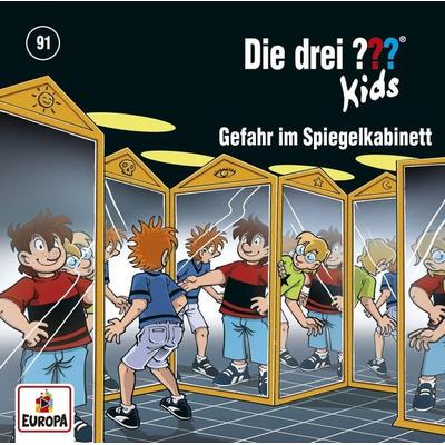Die drei ??? Kids 91 - Gefahr im Spiegelkabinett - Boris Pfeiffer, CD, 9783803260741
