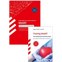 MedAT - Medizinischer Aufnahmetest - Training MedAT + Testsimulation MedAT, Fachbücher von Felix Segger, Katrin Niedermaier, Benjamin Zwissler, Hannes Wegner, Edmund Constantin Niederau