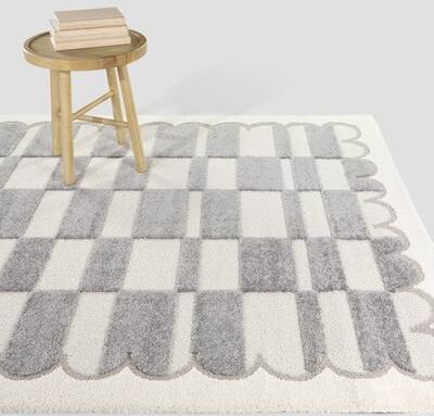 Balta Rugs Sylvester Modern Checkered Area Rug