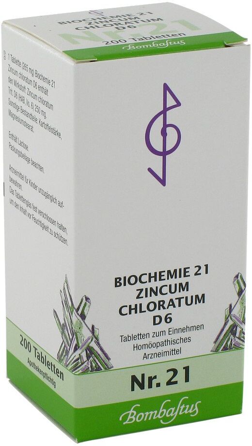 Biochemie 21 Zincum chloratum D6 Tabletten