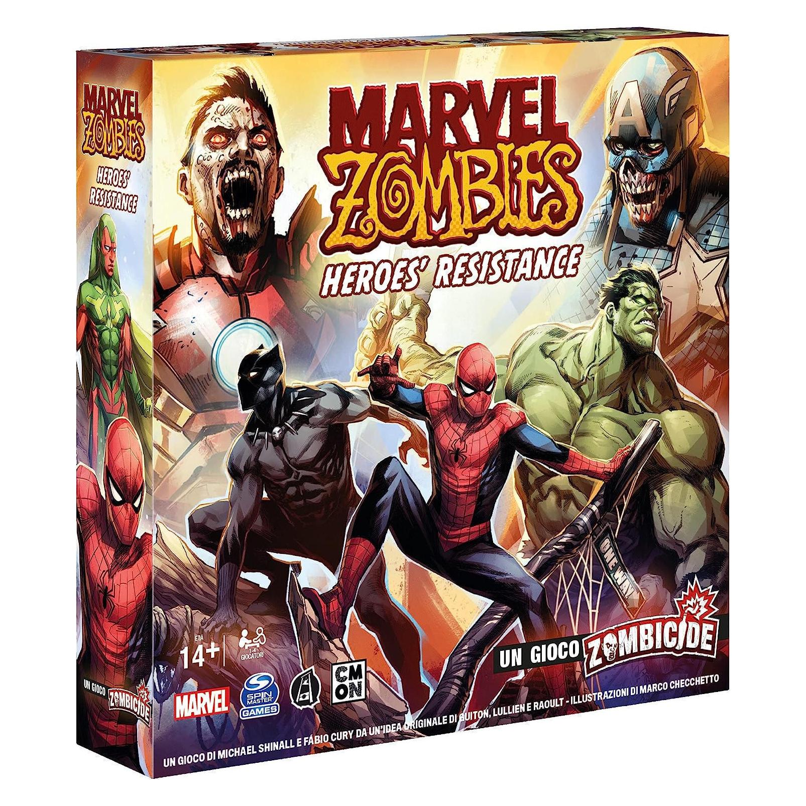 Asmodée Marvel Zombies - Heroes' Resistance: Ed. Italiana (Italienisch, 1 - 4 Spieler) (36934805)