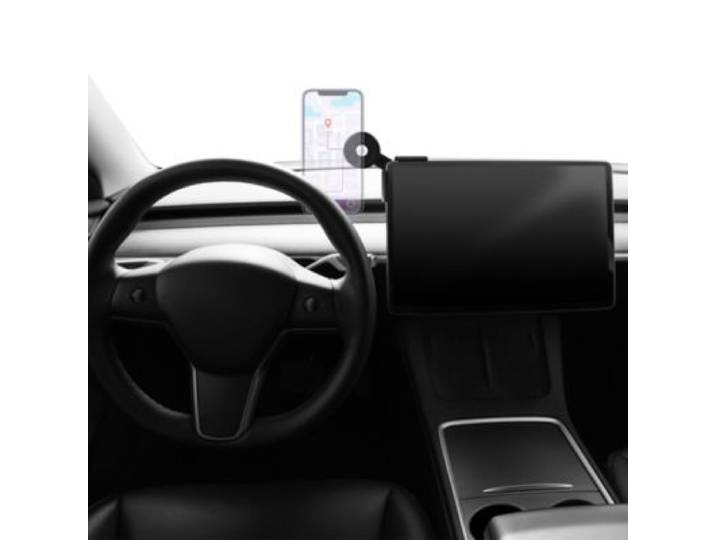Tnb - Support Smartphone Pour Tesla Noir