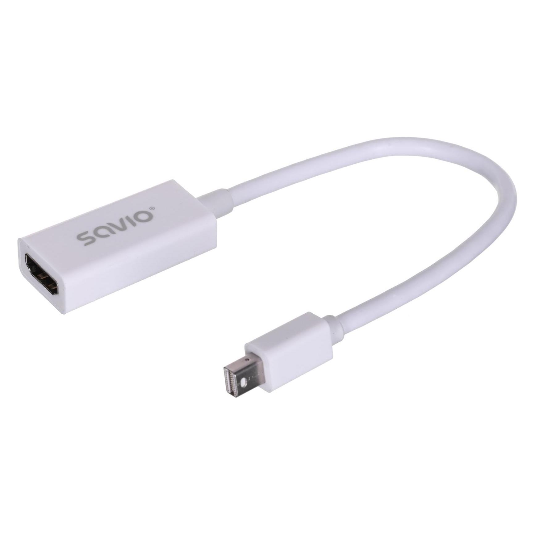 Savio CL-57 Videokabel-Adapter Mini DP HDMI A (0.20 m) (cl-57)