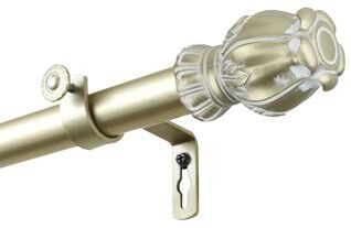 InStyleDesign Majesty 1 inch Diameter Adjustable Curtain Rod
