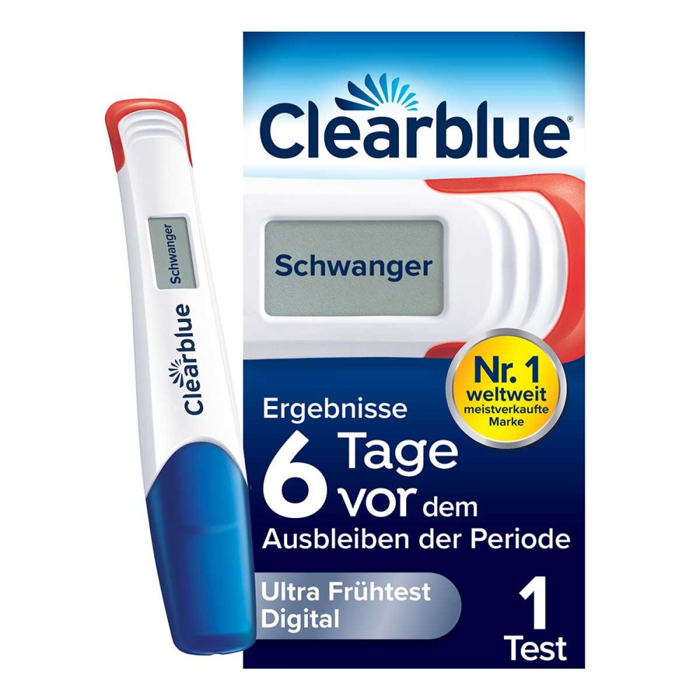 WICK Pharma - Zweigniederlassung der Procter & Gam Clearblue Schwangerschaftstest Ultra Frühtest Digital 17364717