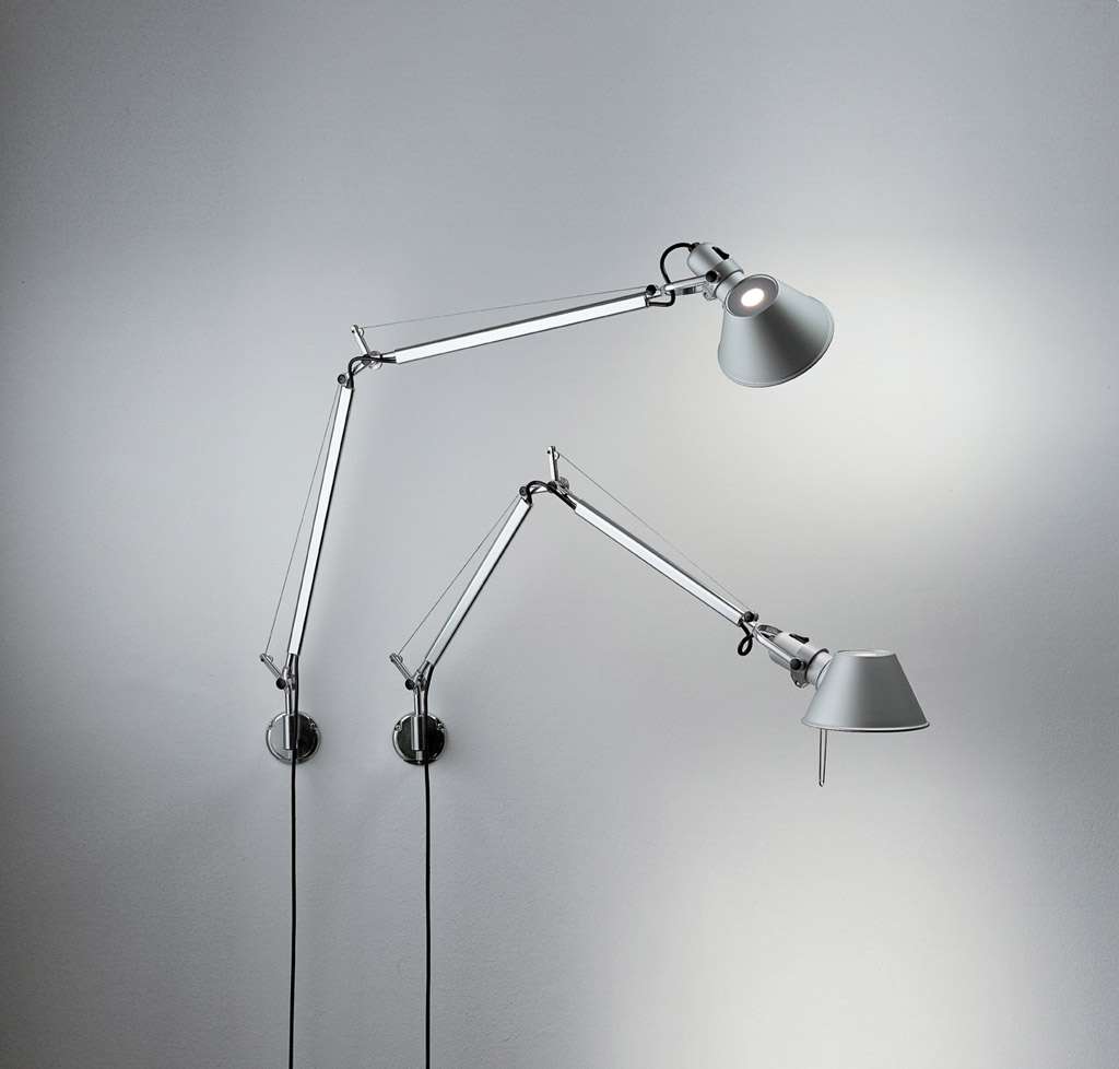Artemide Tolomeo Mini Wandleuchte (aluminium, LED) aluminium   LED