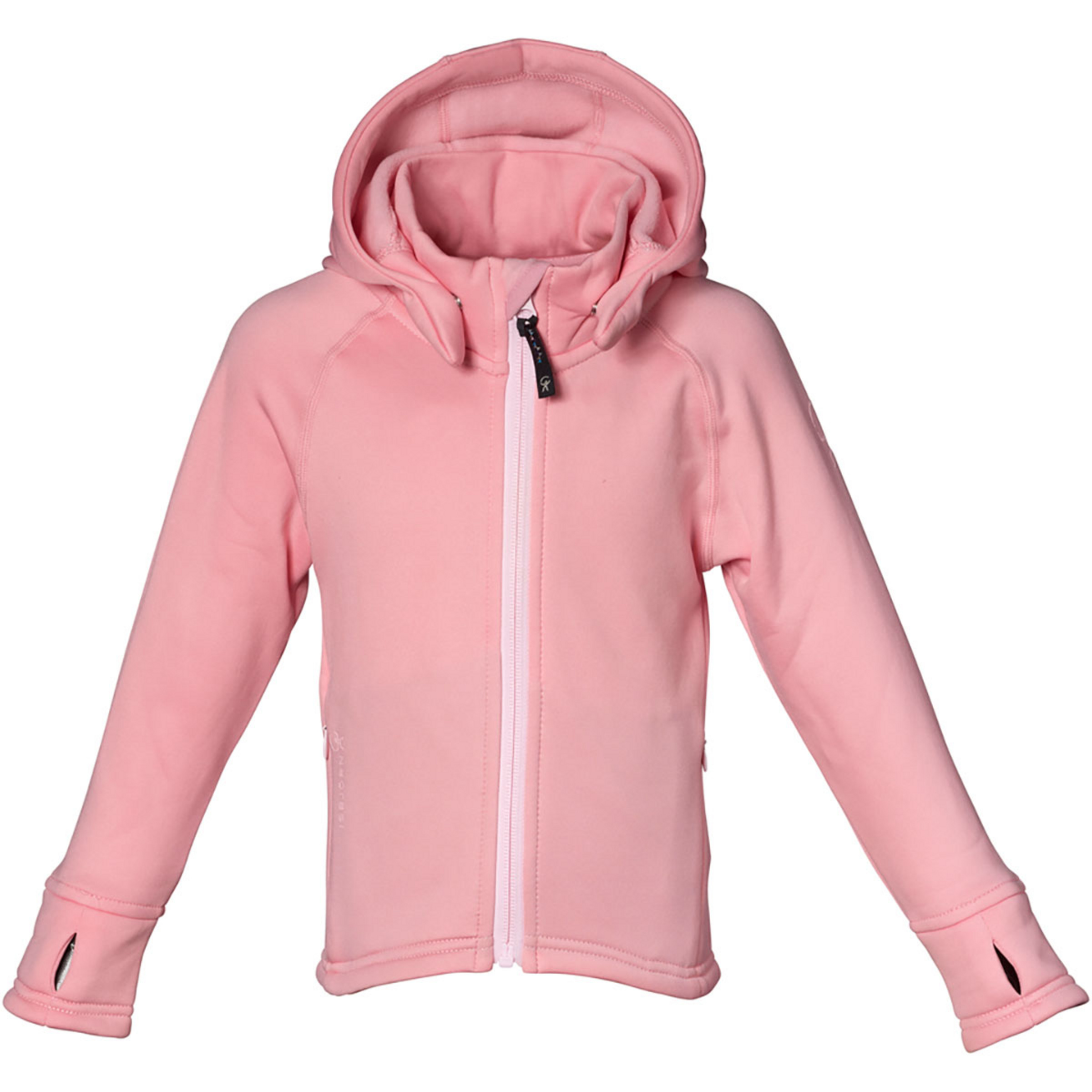 Isbjörn of Sweden Panda Kinder Fleecejacke pink Größe 110 Trekking Hautfreundlich