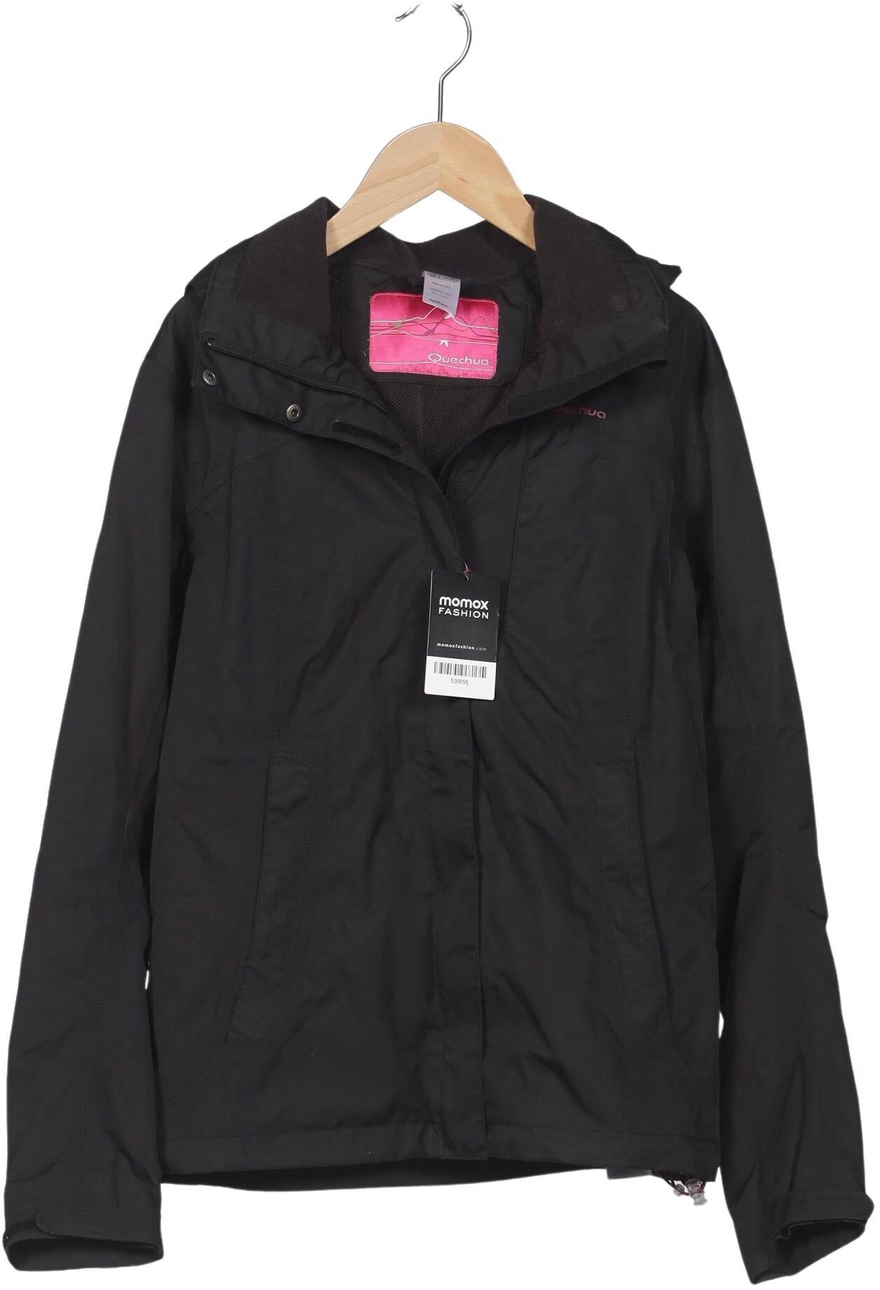 quechua Damen Jacke, Schwarz, Gr. S, Synthetik - Second Hand