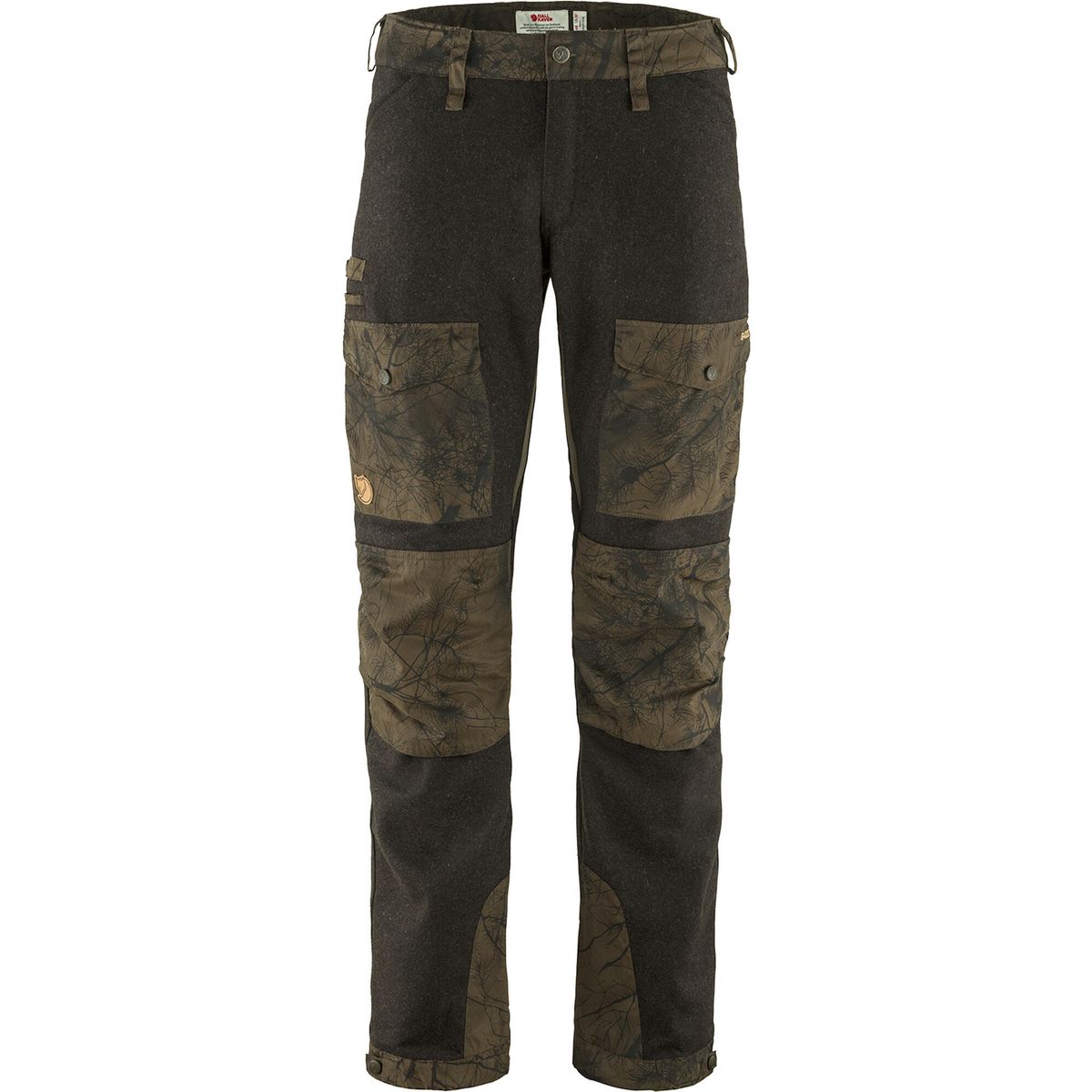 Fjällräven Värmland Wool Trousers M dark olive-dark olive camo (633-636) 52 F86904-633-636-52
