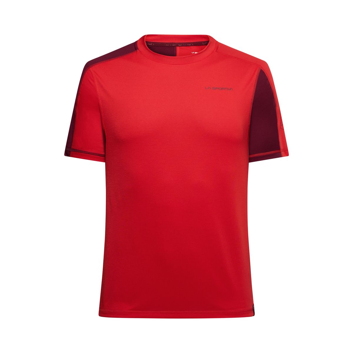 La Sportiva Just Right T-shirt Men mountain red/redwood (R24R25) S ZACT251R24R25S