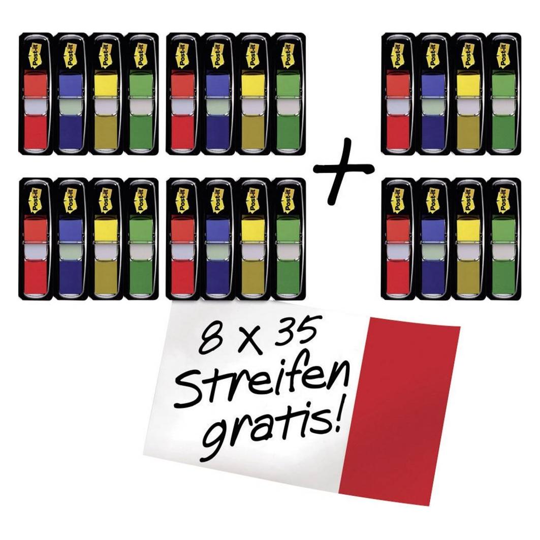 Post-it Haftmarker FT600002966 Rot, Blau, Gelb, Grün (FT600002966)