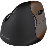 Vertical Mouse 4, Maus schwarz/braun, Klein