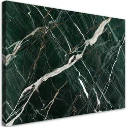 LEINWANDBILD Grüne Marmorsteinstruktur 90x60cm