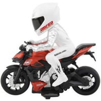 Racer Fernsteuerungsmotorrad 2,4 Gigahertz mit Vorwärts-, Rückwärts- und Lenksfunktion, RC