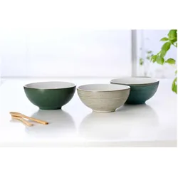 Ritzenhoff & Breker Lapaz Poke Bowl Schalen, Schüssel + Schale, Grau
