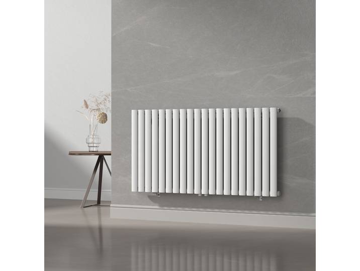 Radiateur tubulaire 'Nore' blanc 60x120cm monocouche 857W