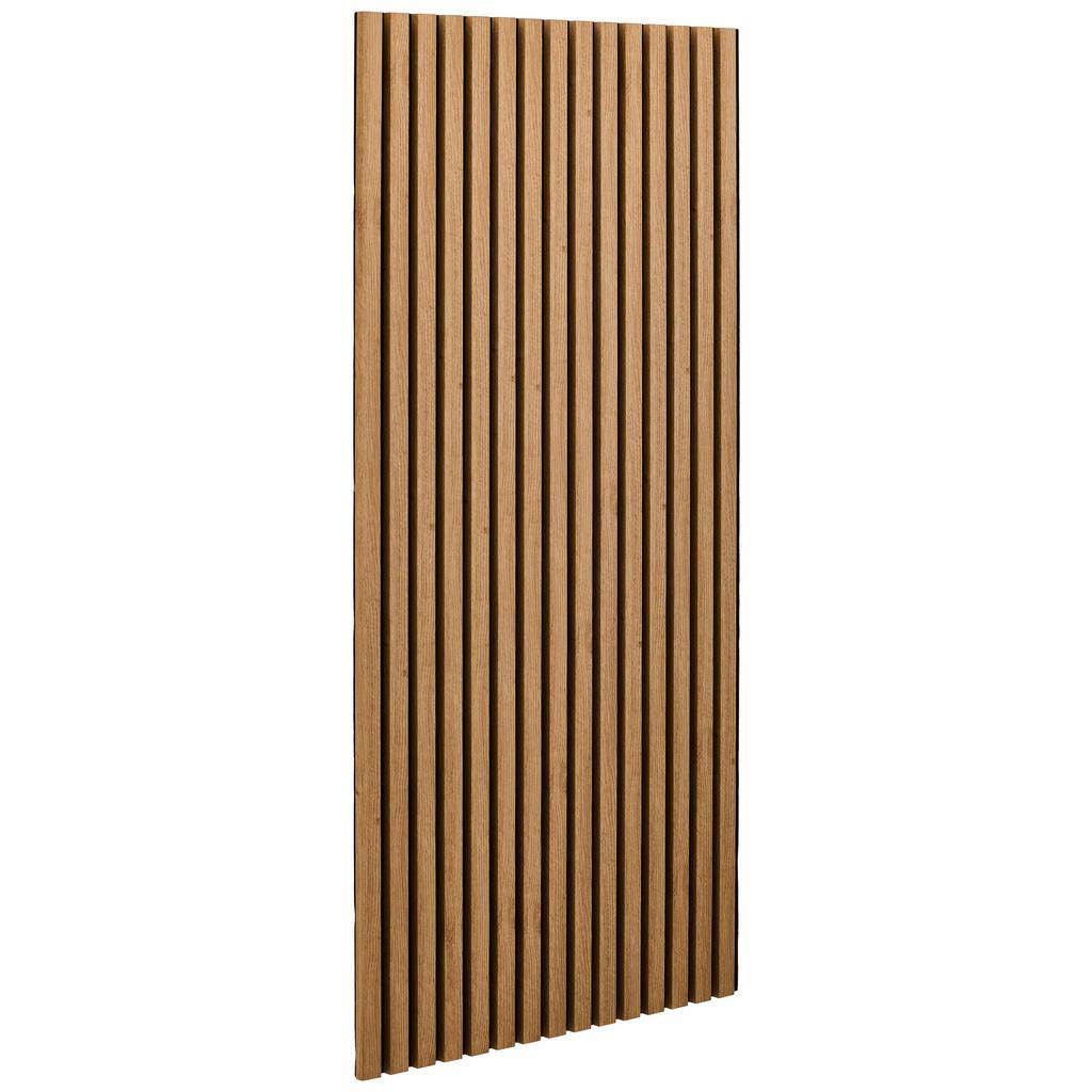 Boxxx Akustikpaneel , Schwarz, Eiche Artisan , Holz, Kunststoff, Holzwerkstoff , Pappel, Abachi , furniert , 60x120x2.1 cm , Wandverkleidung, Akustikpaneele