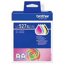 Brother Druckerpatrone Brother LC527XL Value Pack - 4er-Pack - Original Kombi-Pack Cyan, Gelb, Magenta, Schwarz LC527XLVAL