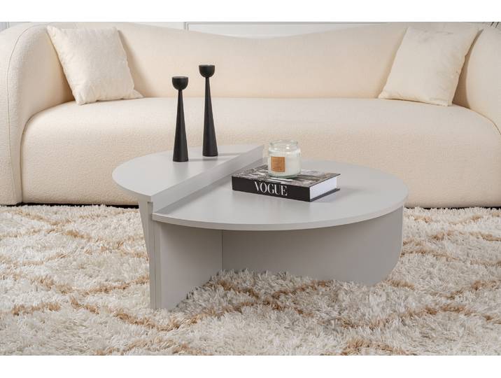 Skye Decor\, Orion - Grey\, Table basse\, 100 % panneaux de particules mélaminés\, gris\, 90 x 60 x 30 cm
