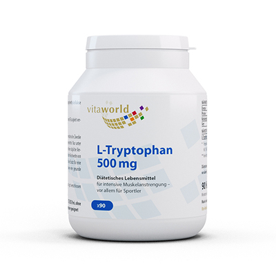 Vita World GmbH L-TRYPTOPHAN 500 mg Kapseln 90 St 10963053