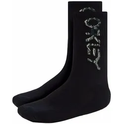 Oakley, Herren, Sportsocken, B1B 2.0 Socken 3er Pack (L), Schwarz