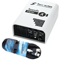 Two Notes Torpedo Captor X 8 Ohm mit XLR-Kabel, Effektgerät