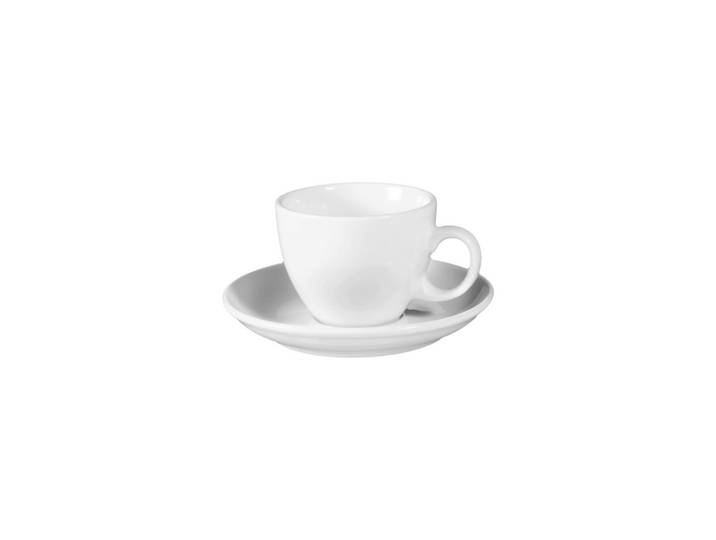 CAPPUCCINOTASSE MIT UNTERTASSE VIP. weiß 220 ml