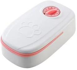 Happy Pet Pantry Smart Dual Bowl Automatic Pet Feeder With Timer & Fresh Keep Cooling For Cats And Dogs single Bowl Pink