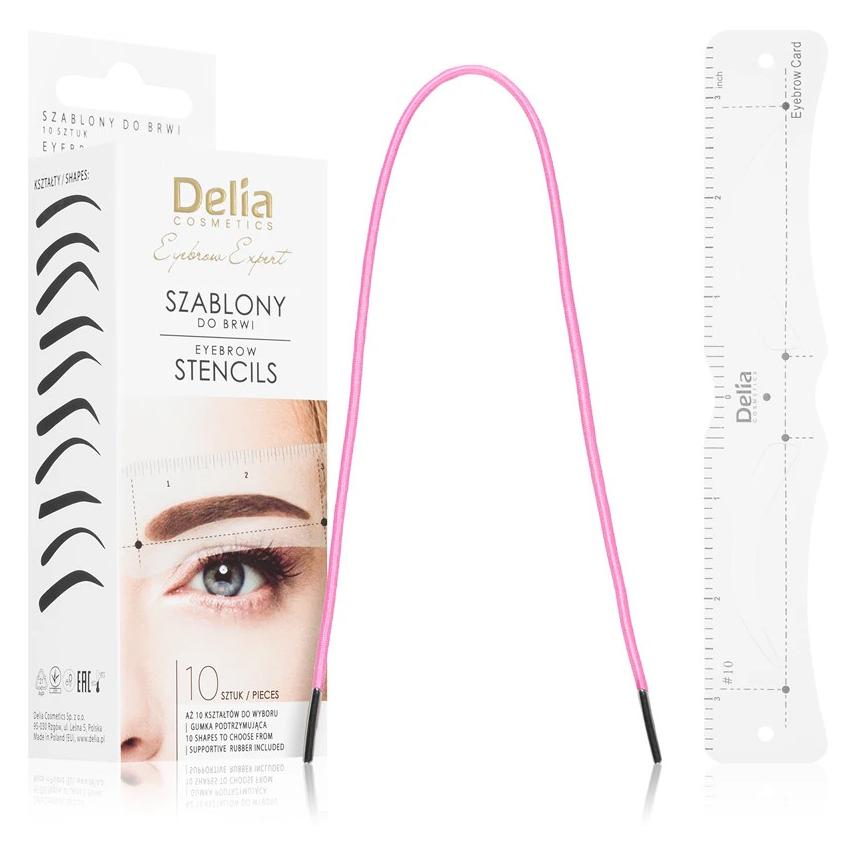 Delia Cosmetics Delia Augenbrauenschablonen 10 Stück (46368151)