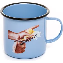 Seletti Wears Toiletpaper Bird Becher emailliert