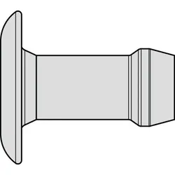 GESIPA Magazin-Blindniet Speed Bulb Alu FK 3,2x5,2 Übergröße - Klemmbereich 2-3,3 mm
