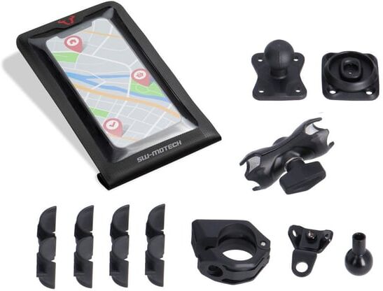 SW MOTECH - Elettronica UNIVERSAL GPS MOUNT KIT WITH SMARTPHONE DRYBAG GPS.00.308.35500 UNICA