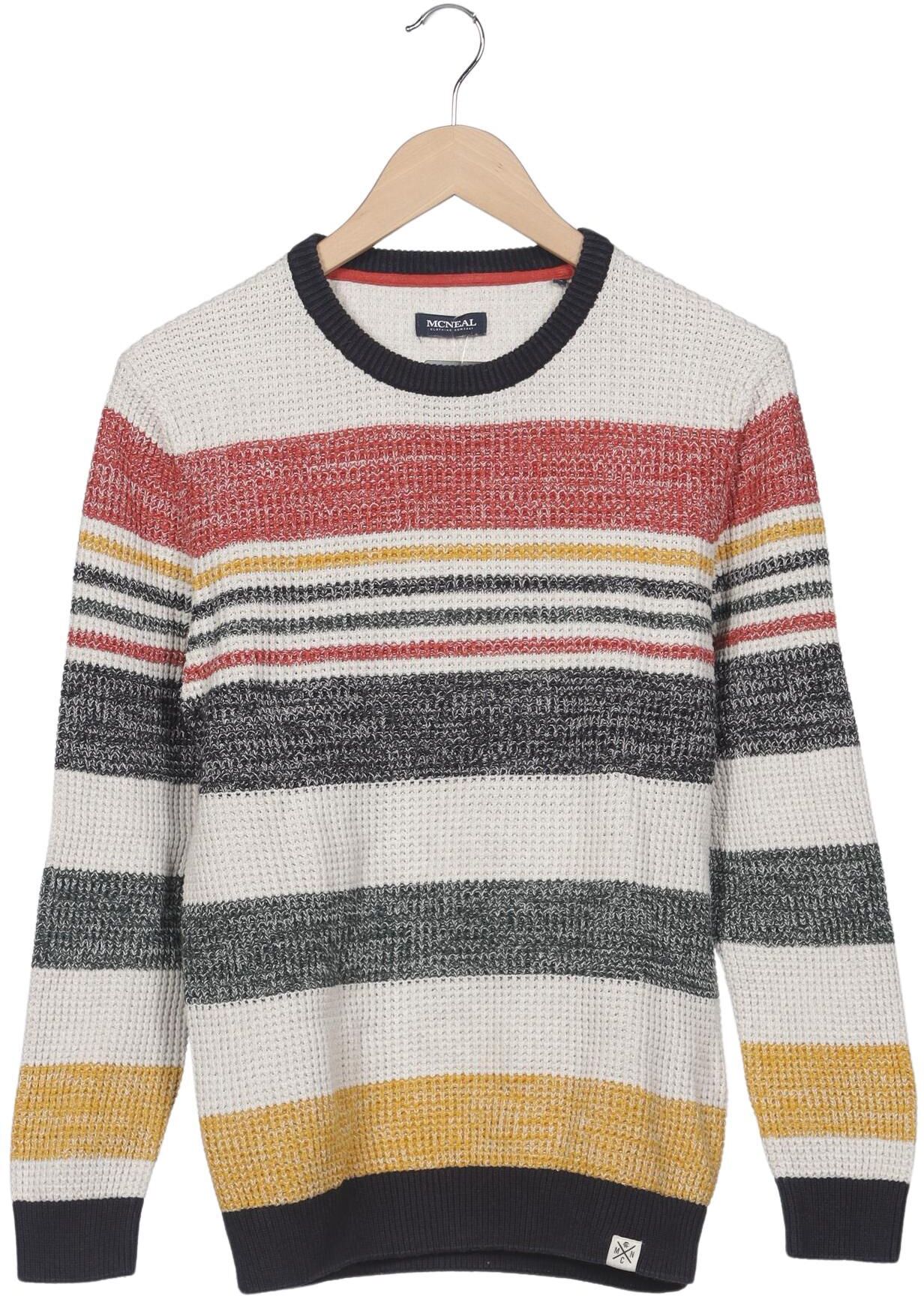 McNeal Herren Pullover, Mehrfarbig, Gr. M, Baumwolle - Second Hand