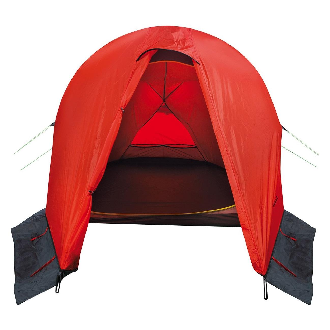 No Name Zweipersonenzelt Hannah Hawk 2 - mandarin red II (Kuppelzelt, 2 Personen) (373983)