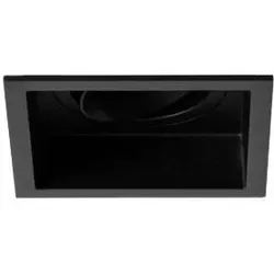 Brumberg 45005180 Einbaumodul quadratisch, schwarz struktur, L x B: 105 x 105 mm, Deckenausschnit