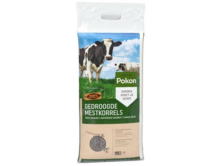 Pokon gedroogde mest korrel 10 kg